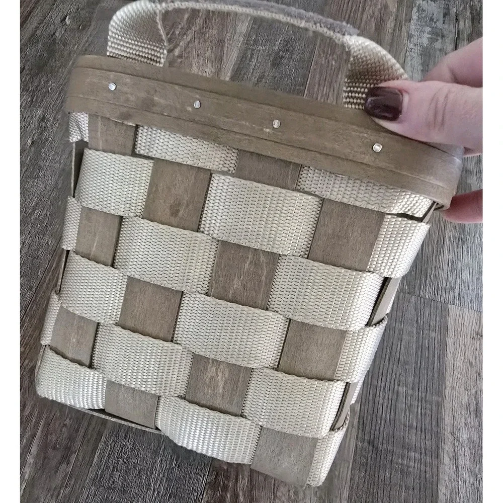 Longaberger small tan